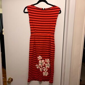 Synergy Organic Cotton Striped Dress XS
